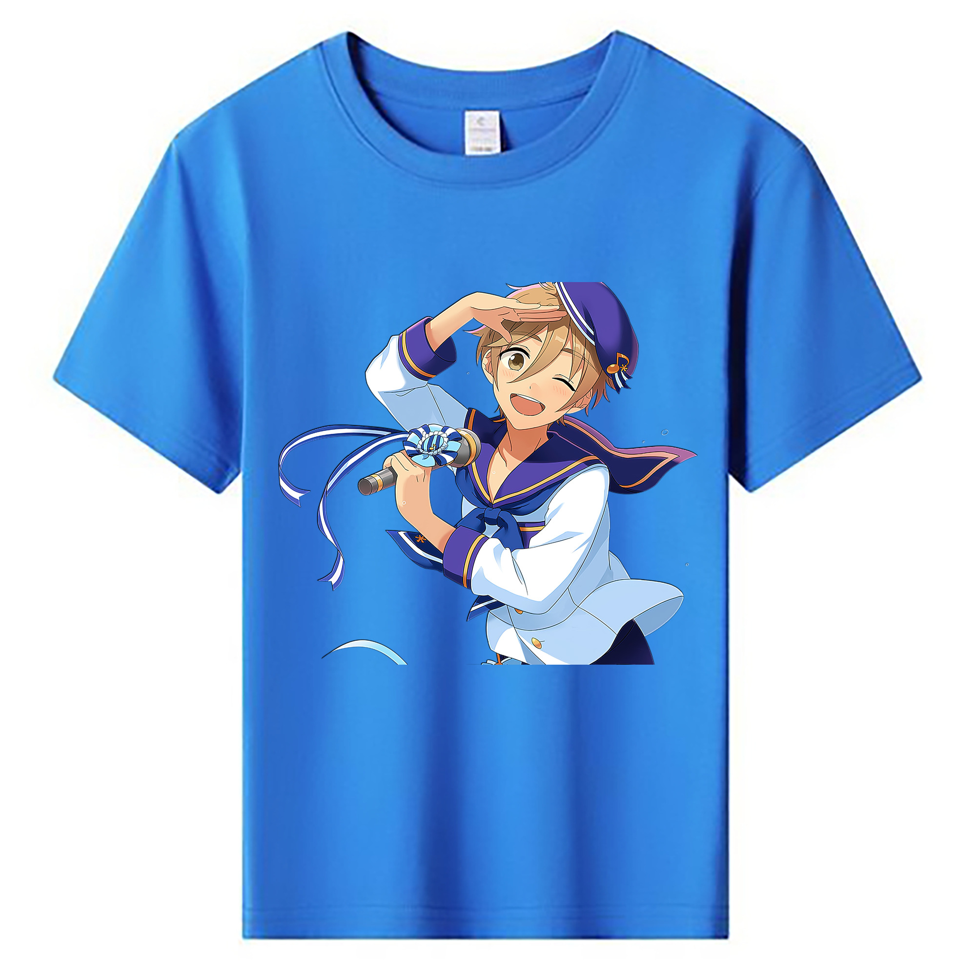 （画像用） あんさんぶるスターズ! Ensemble Stars 綿100％キッズTシャツ（フロントプリント）